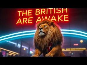 the lion has awoken