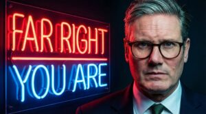 you're far right