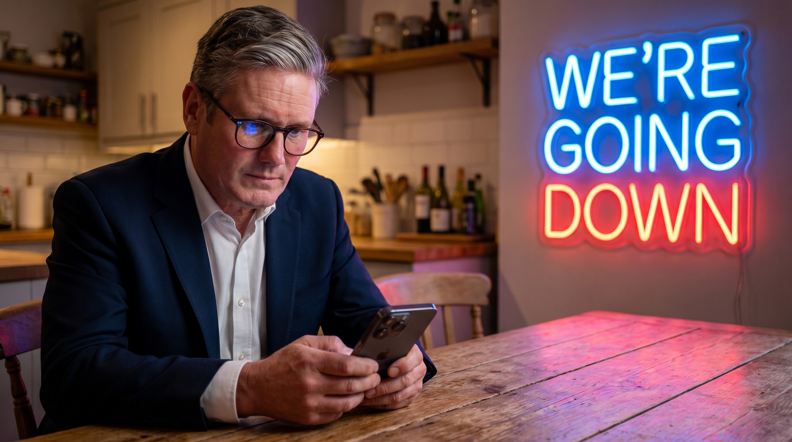 keir starmer we're going down