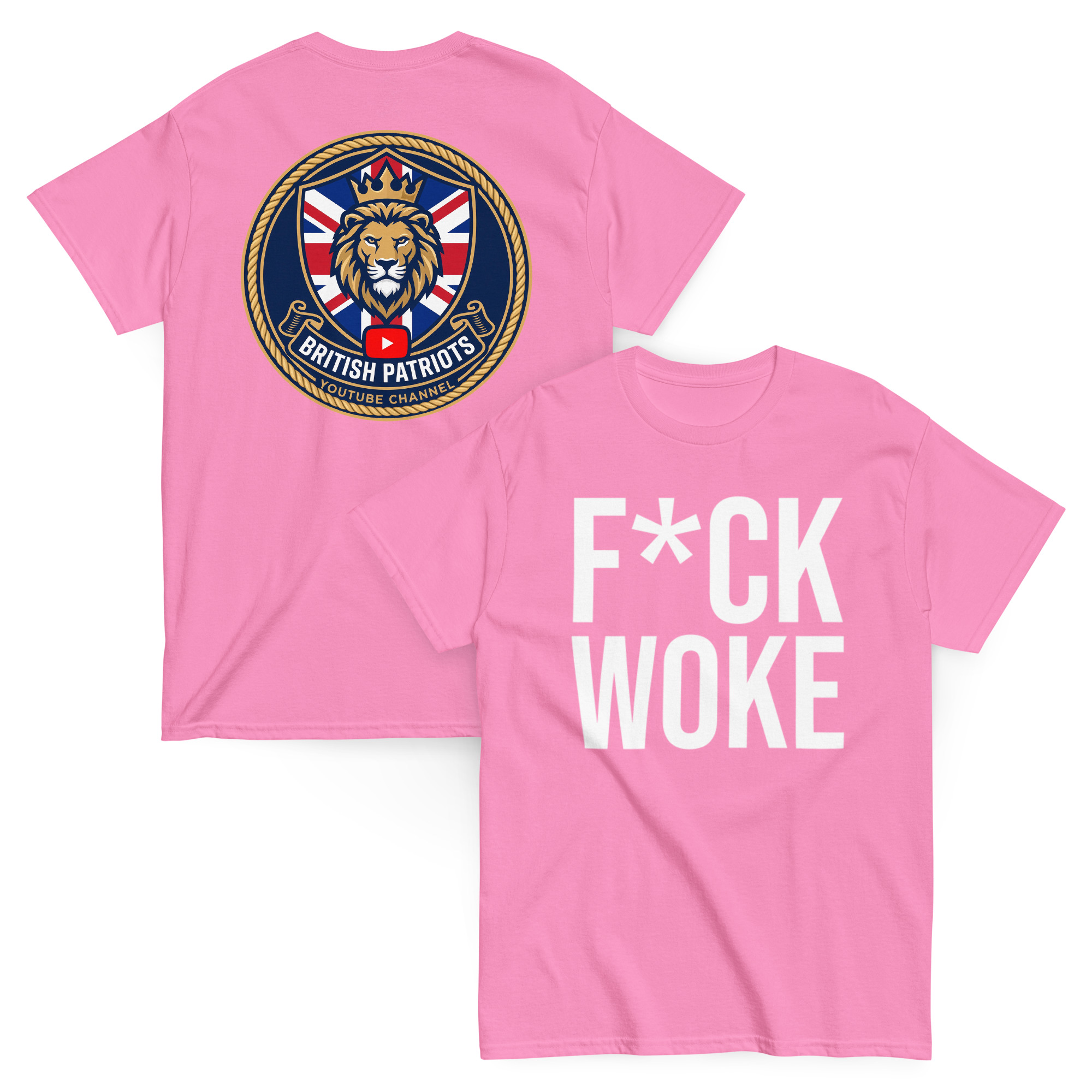 F*CK WOKE unisex classic tee - Image 11