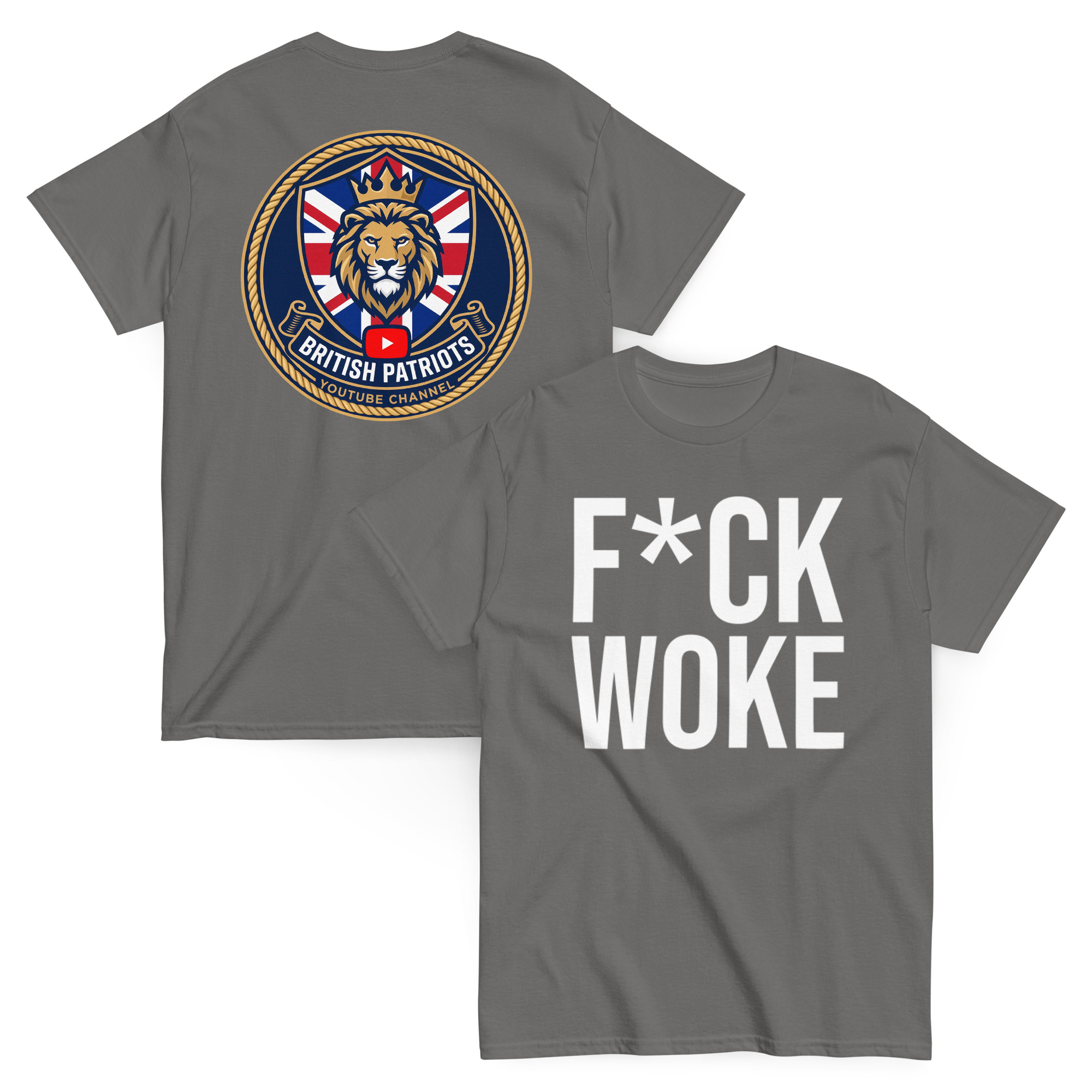 F*CK WOKE unisex classic tee - Image 8