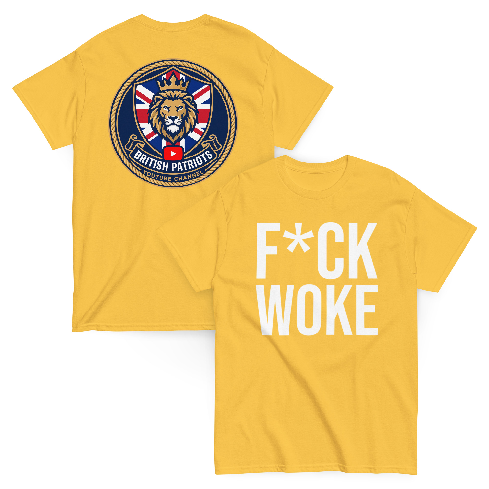 F*CK WOKE unisex classic tee - Image 13