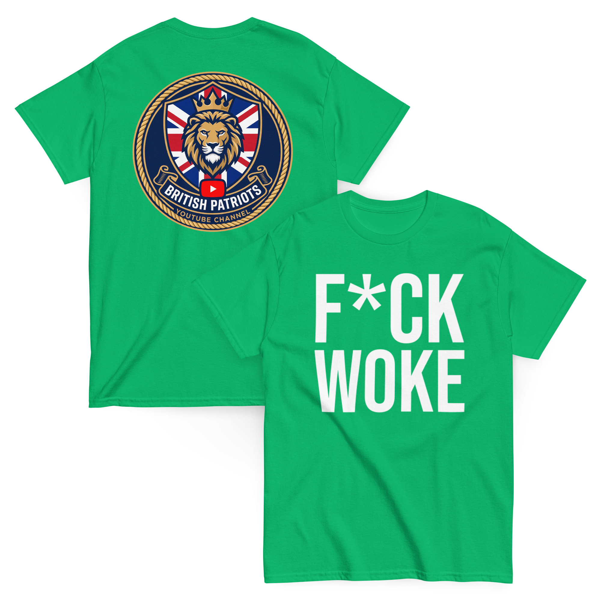 F*CK WOKE unisex classic tee - Image 10