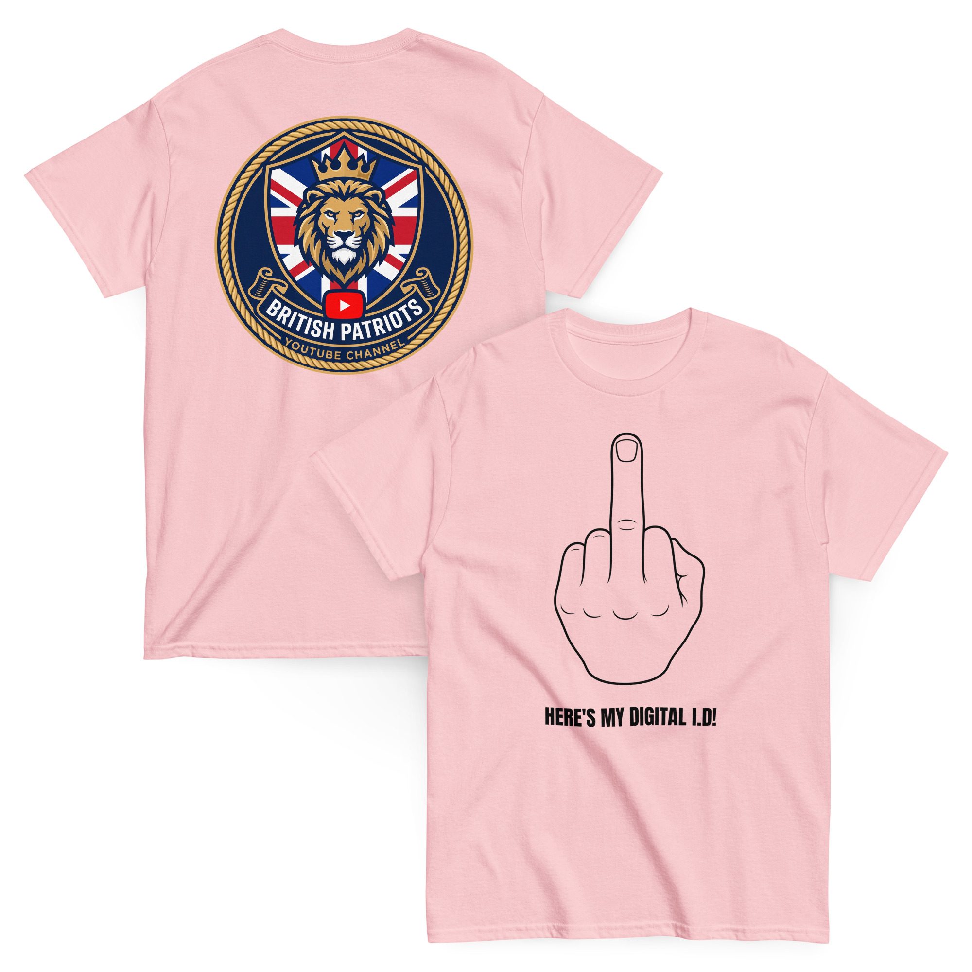 Here's My Digital I.D! unisex classic tee