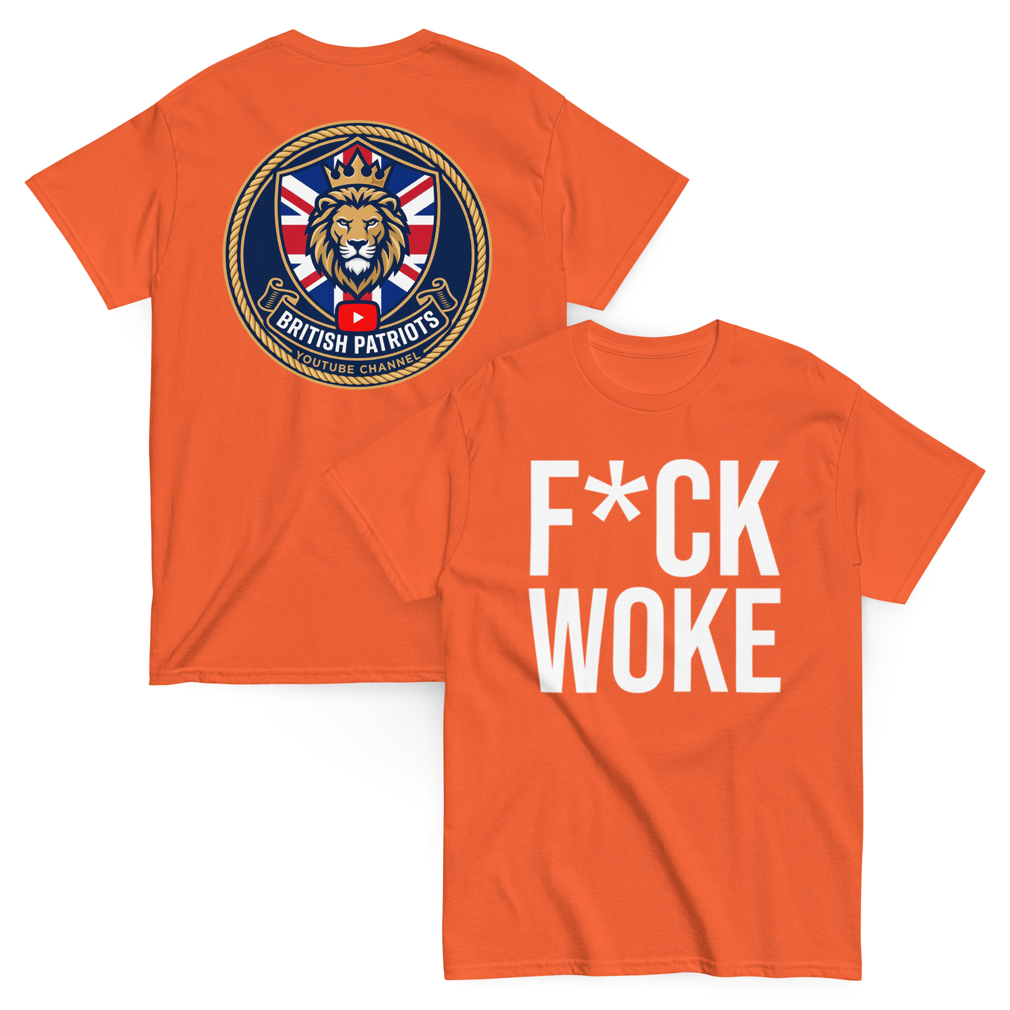 F*CK WOKE unisex classic tee