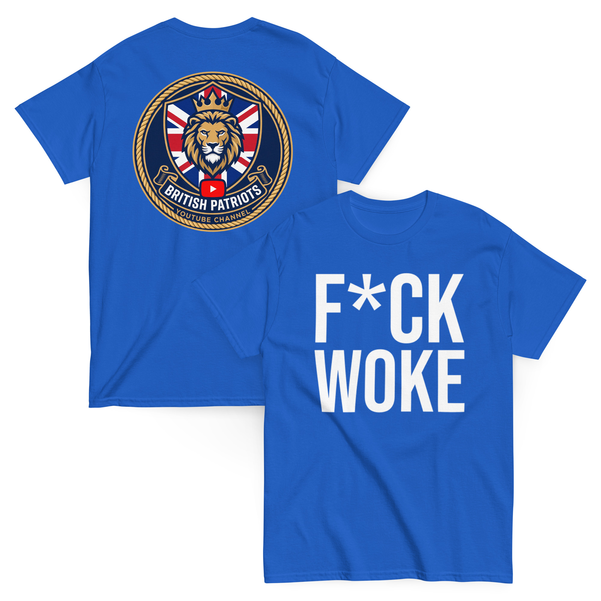F*CK WOKE unisex classic tee - Image 6