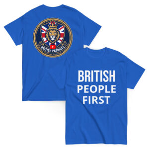 British People First unisex classic tee