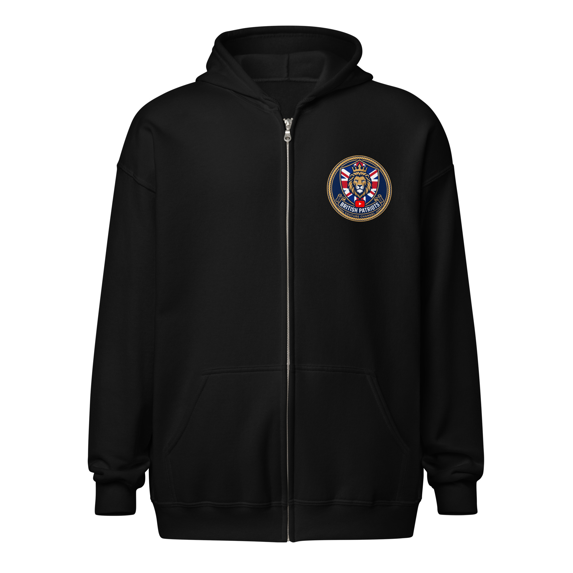 British Patriots unisex heavy blend zip hoodie - Image 10
