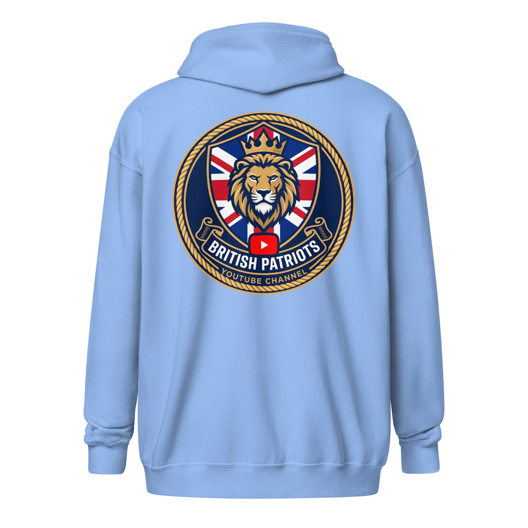 British Patriots unisex heavy blend zip hoodie - Image 7