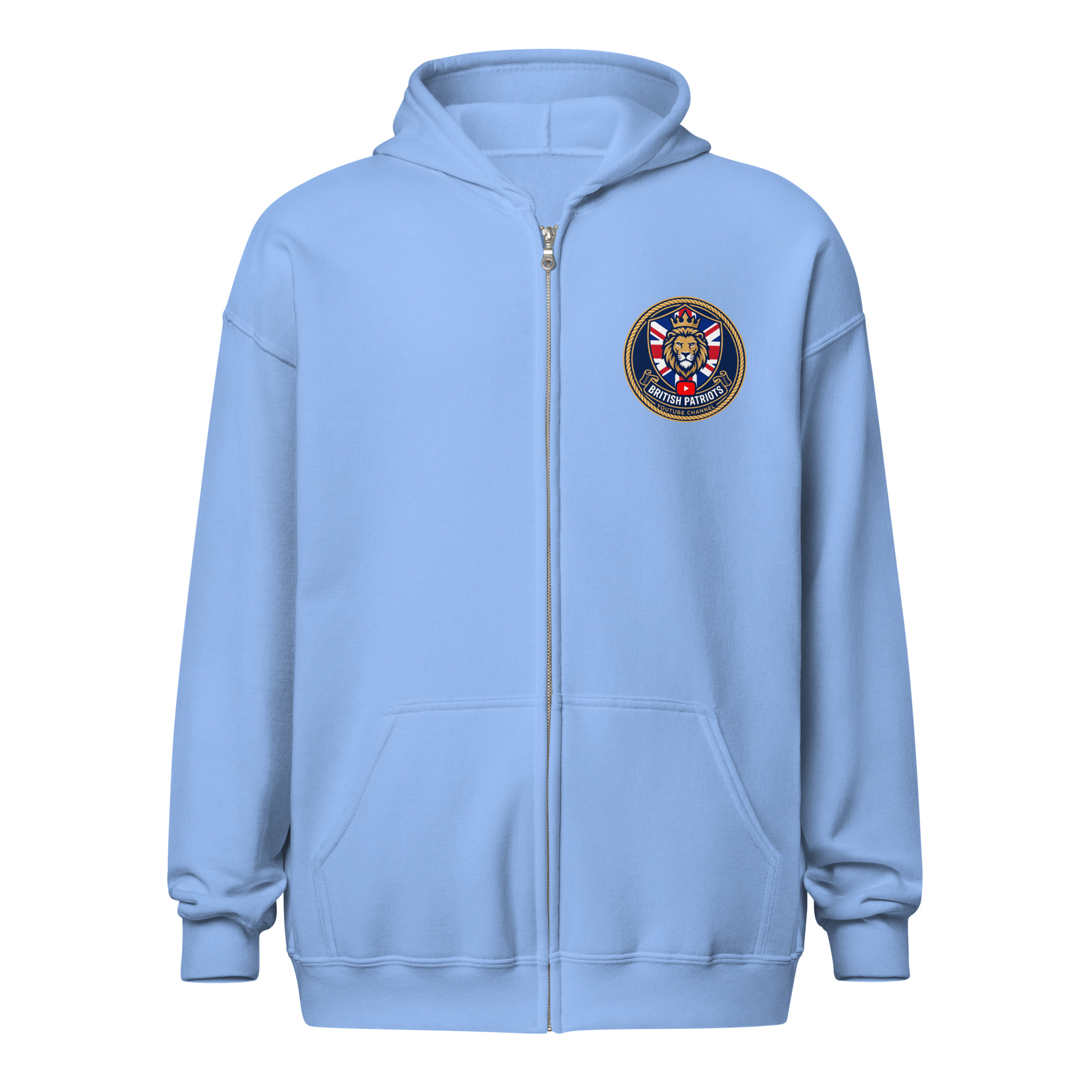 British Patriots unisex heavy blend zip hoodie - Image 16