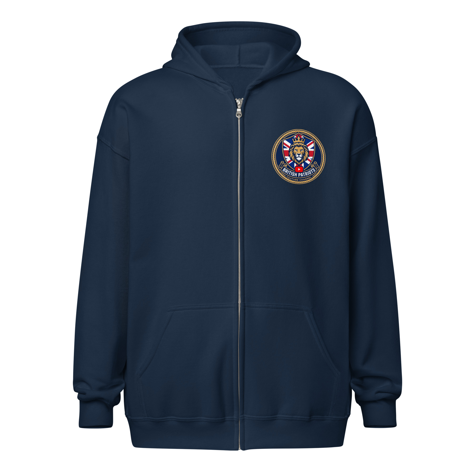 British Patriots unisex heavy blend zip hoodie - Image 11