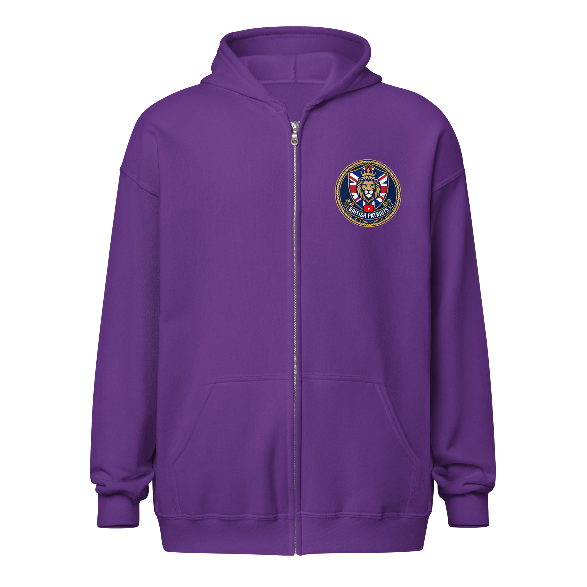 British Patriots unisex heavy blend zip hoodie - Image 13