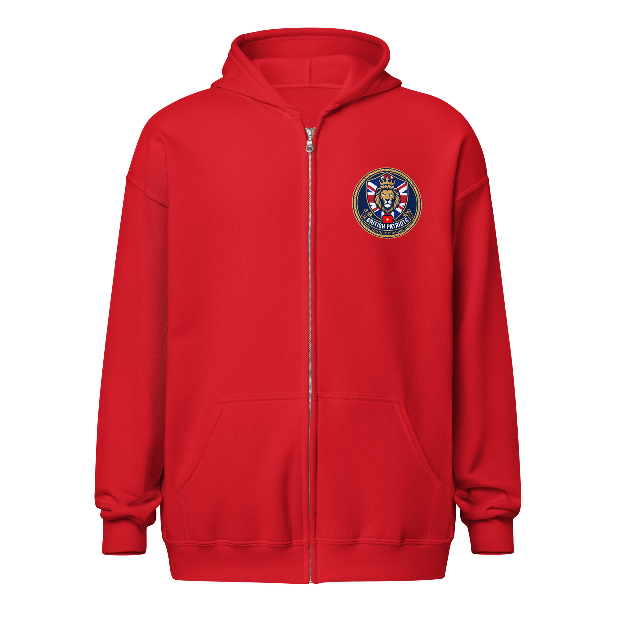 British Patriots unisex heavy blend zip hoodie - Image 12