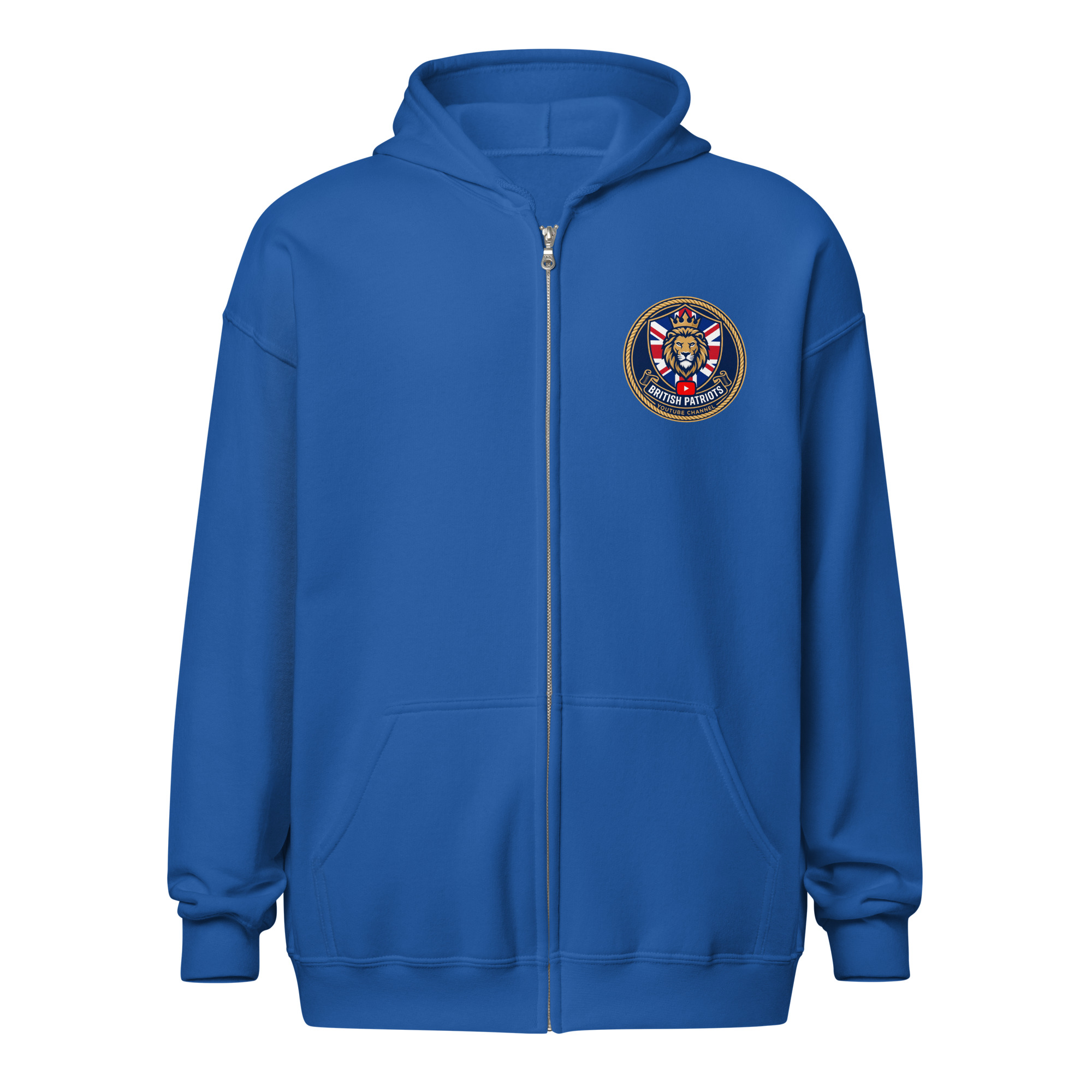 British Patriots unisex heavy blend zip hoodie - Image 14