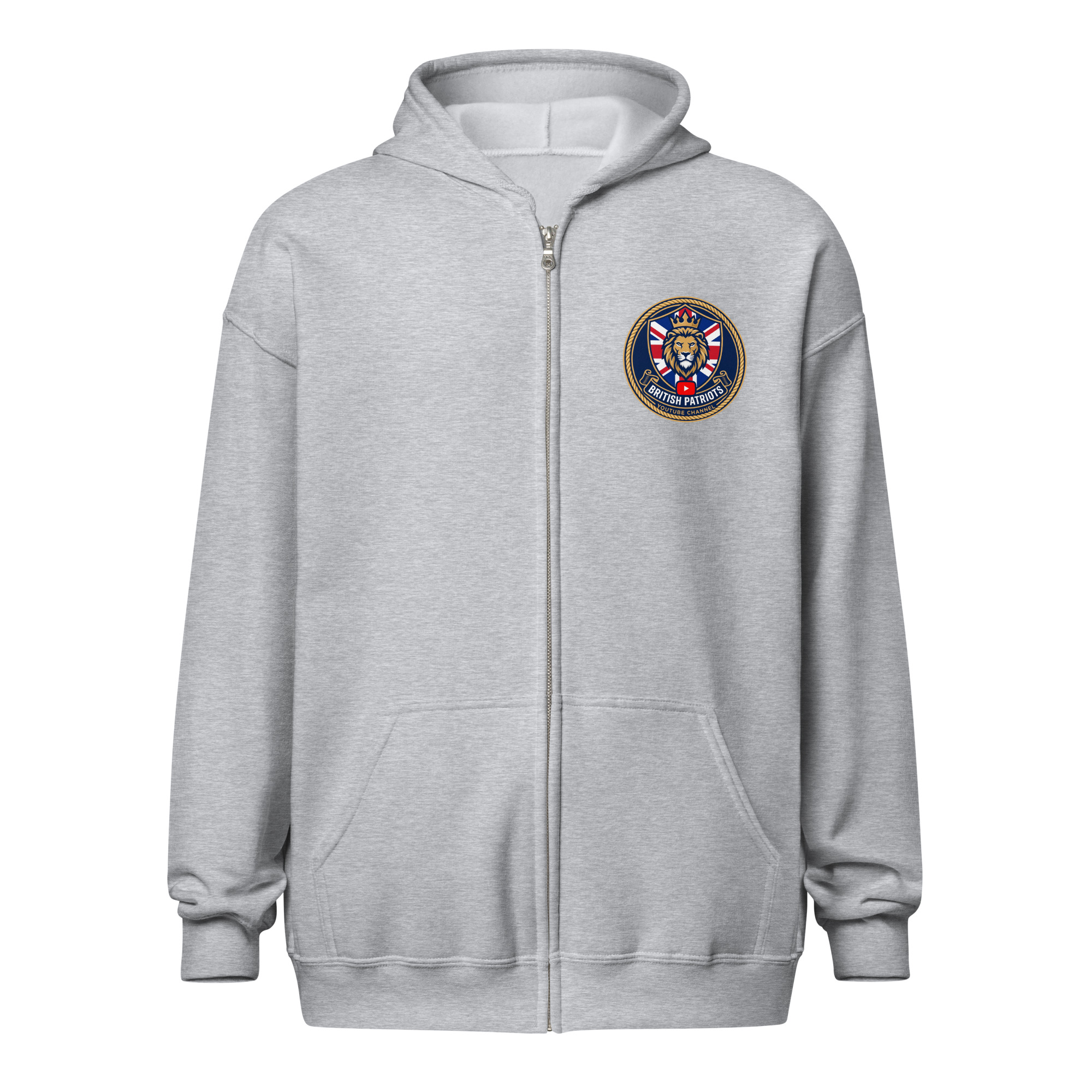 British Patriots unisex heavy blend zip hoodie - Image 17