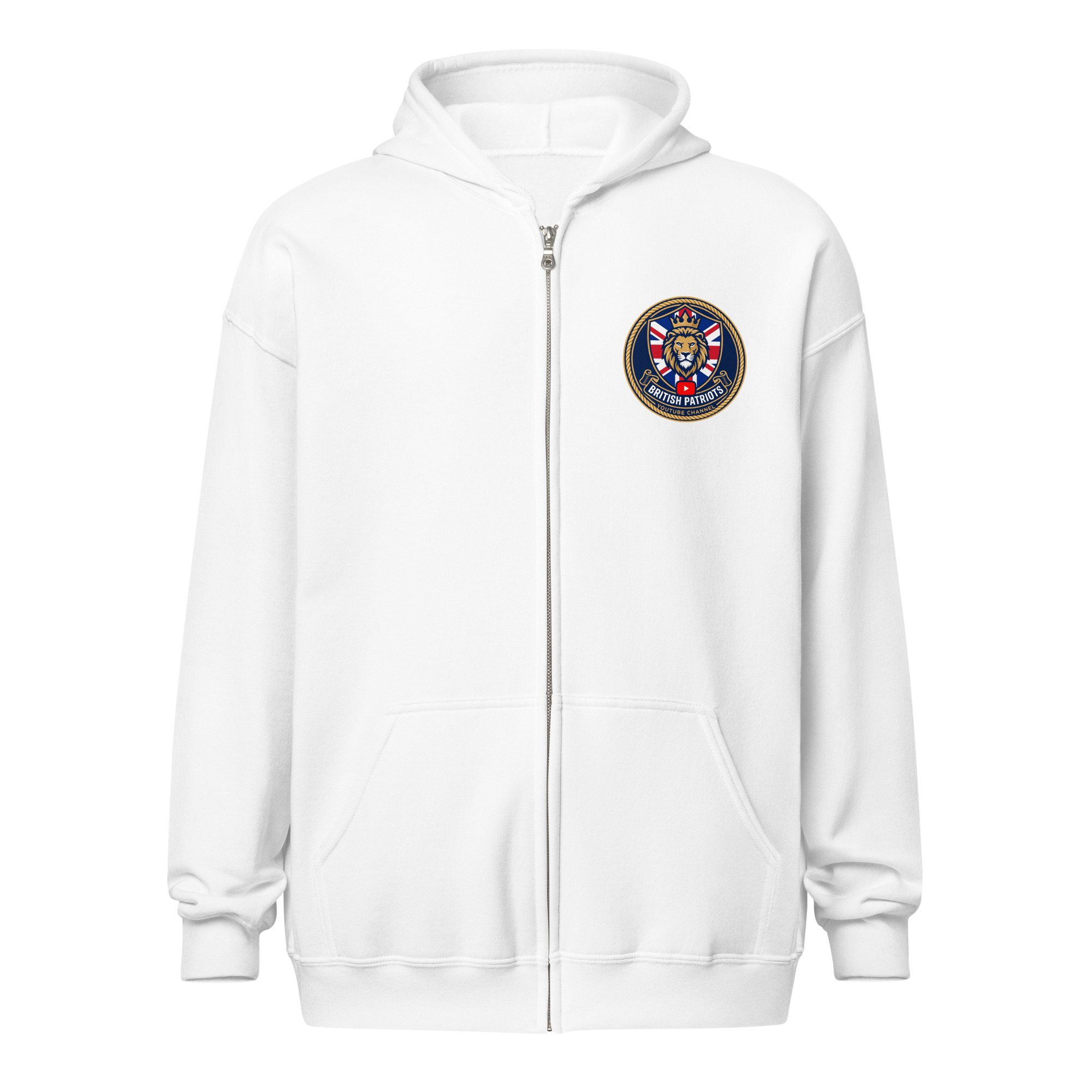 British Patriots unisex heavy blend zip hoodie - Image 18